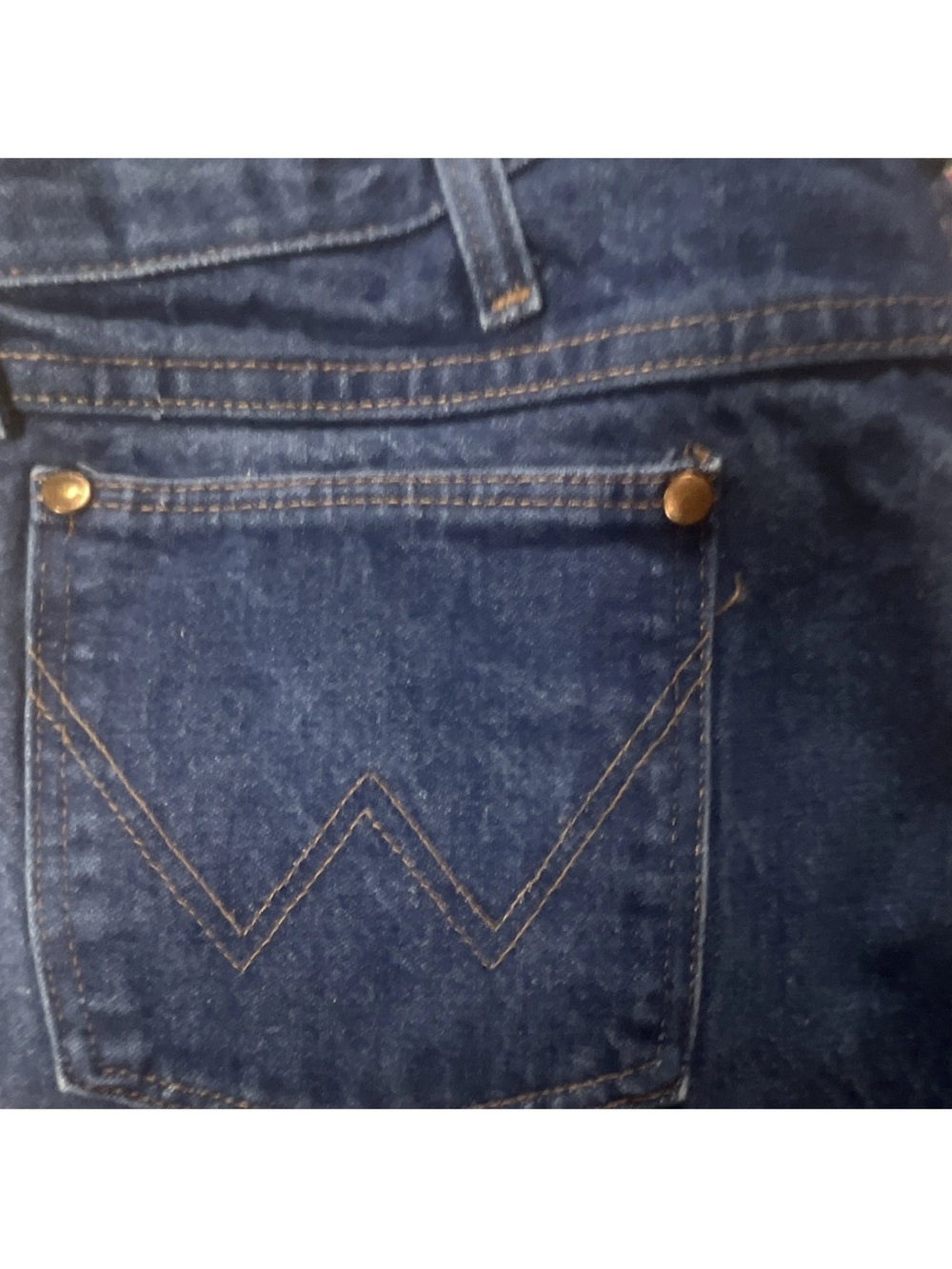 Vintage 1989 Wrangler Jeans Made in USA 36x30 Excellent Condition 100% Cotton - Picture 6 of 6